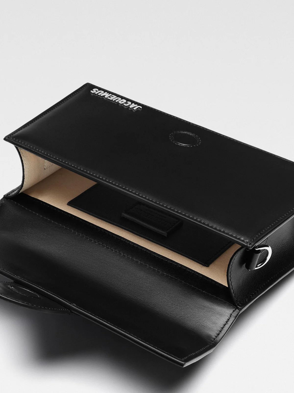 Borsa Jacquemus Grand Bambino Black/Silver