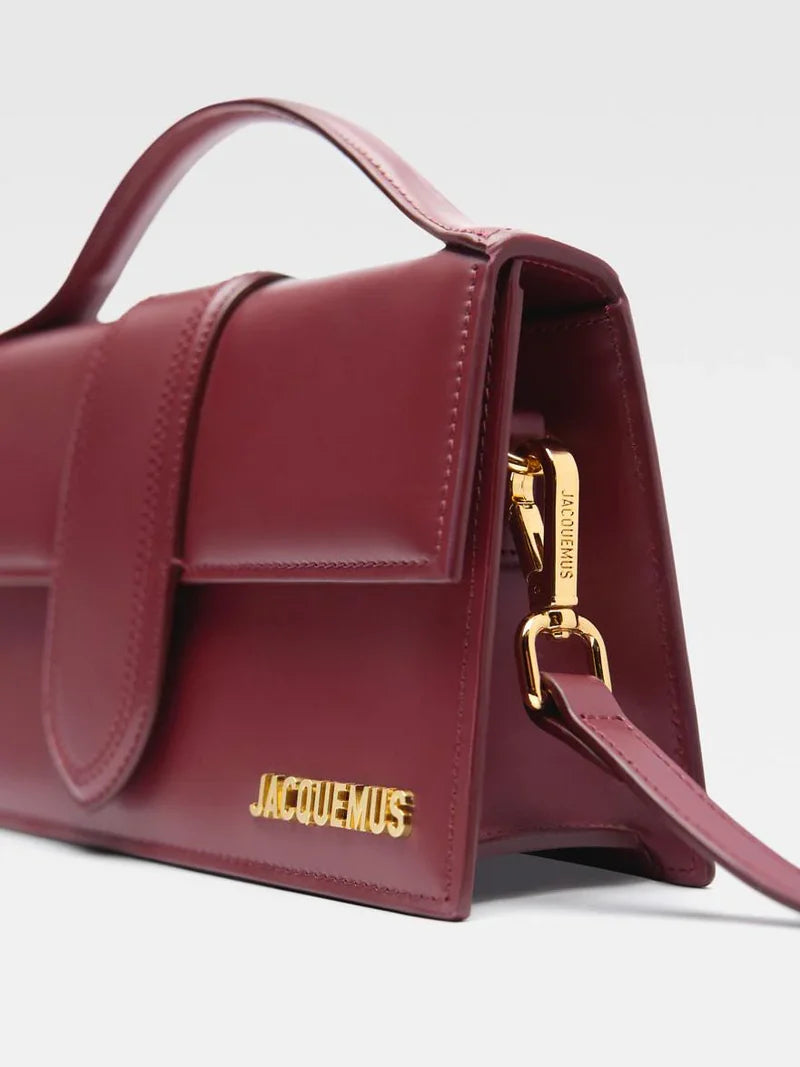 Borsa Jacquemus Grand Bambino Bordeaux