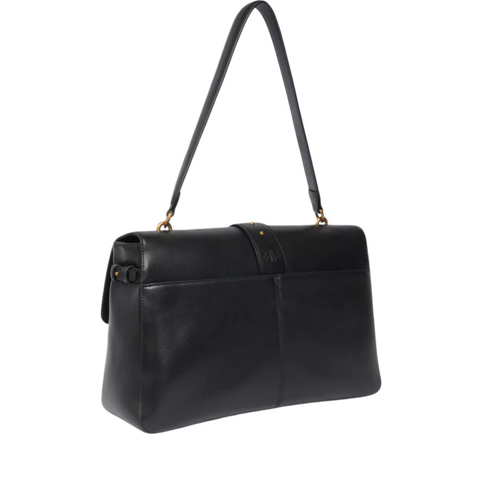 Borsa Pinko Maxi Love Bag Slouchy Nera