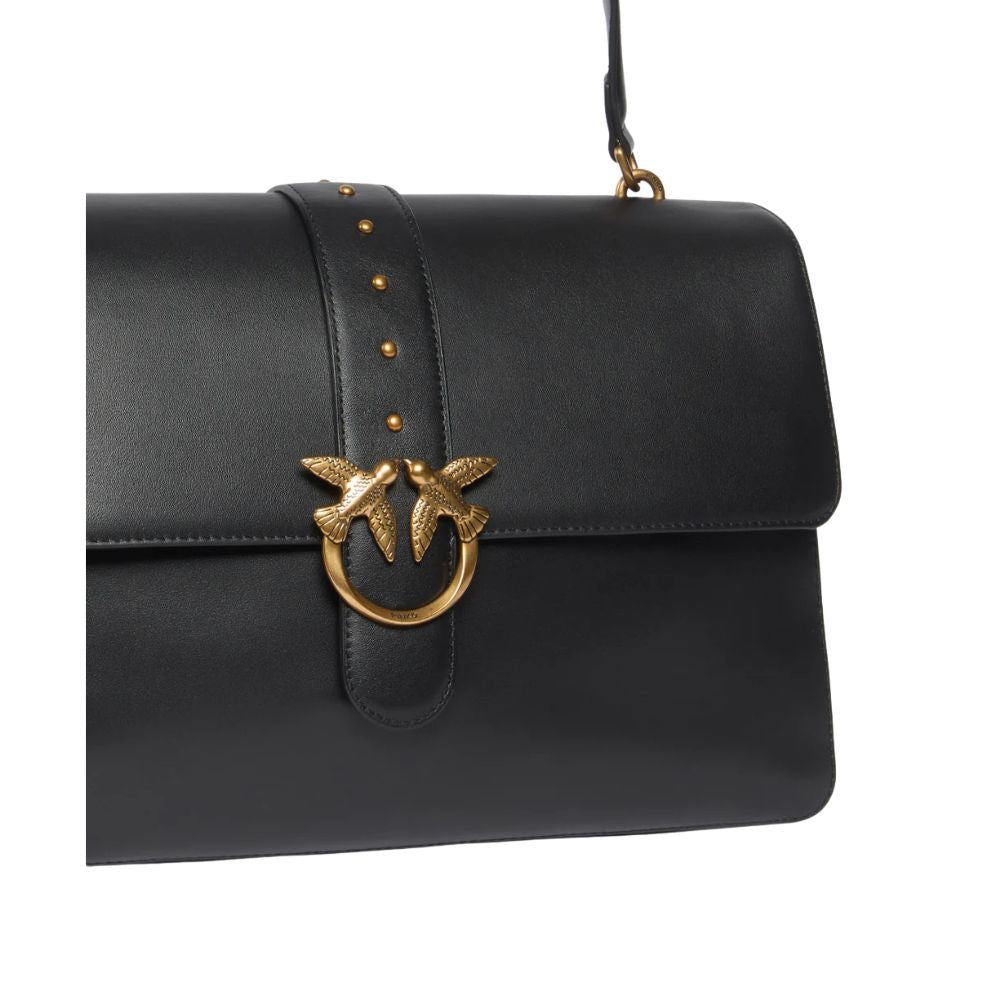 Borsa Pinko Maxi Love Bag Slouchy Nera