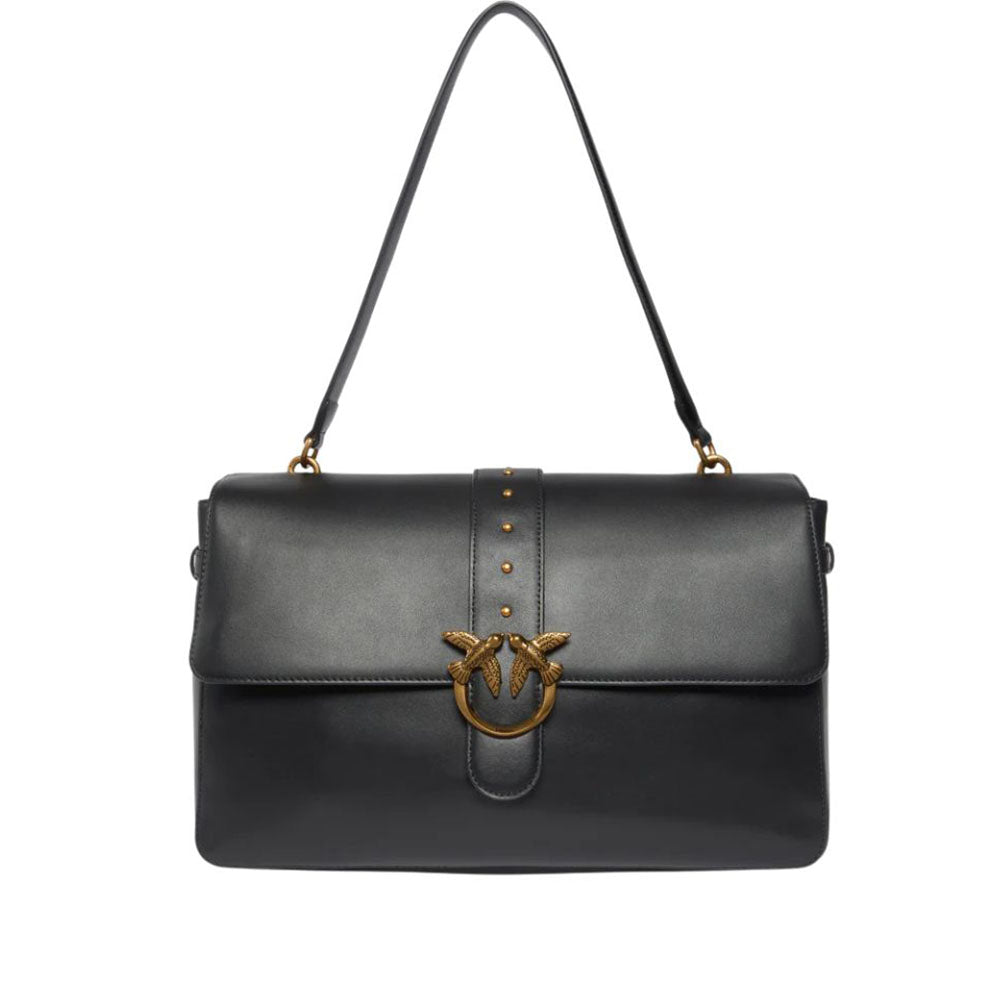 Borsa Pinko Maxi Love Bag Slouchy Nera