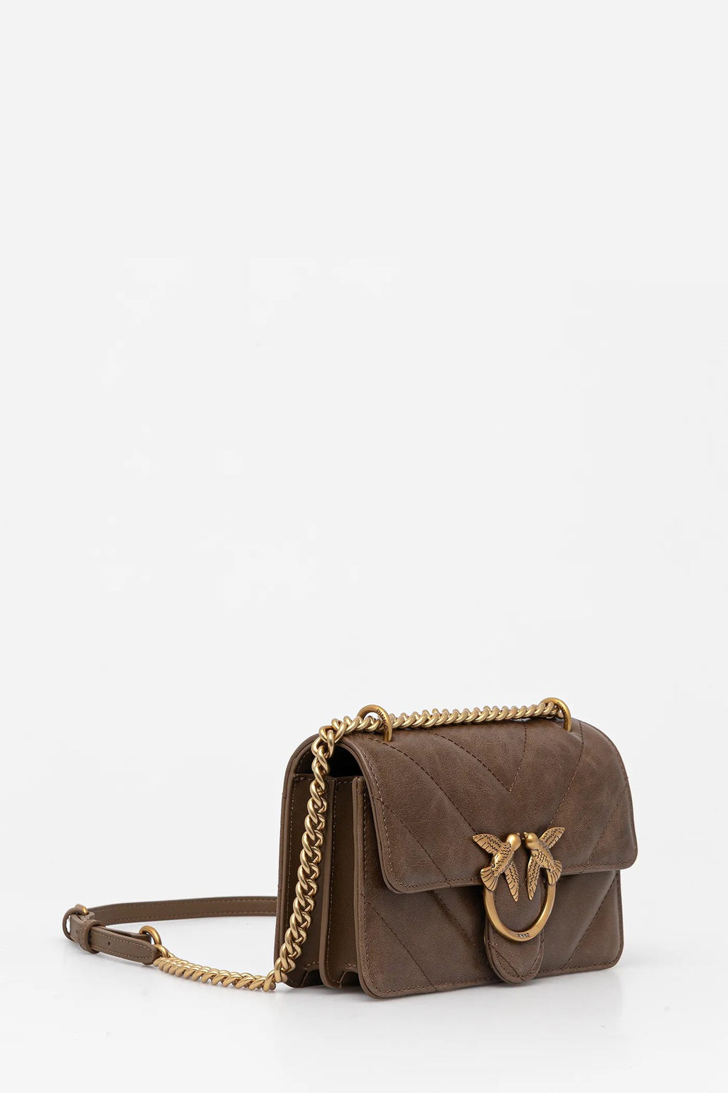 Borsa Pinko Love Bag Marrone