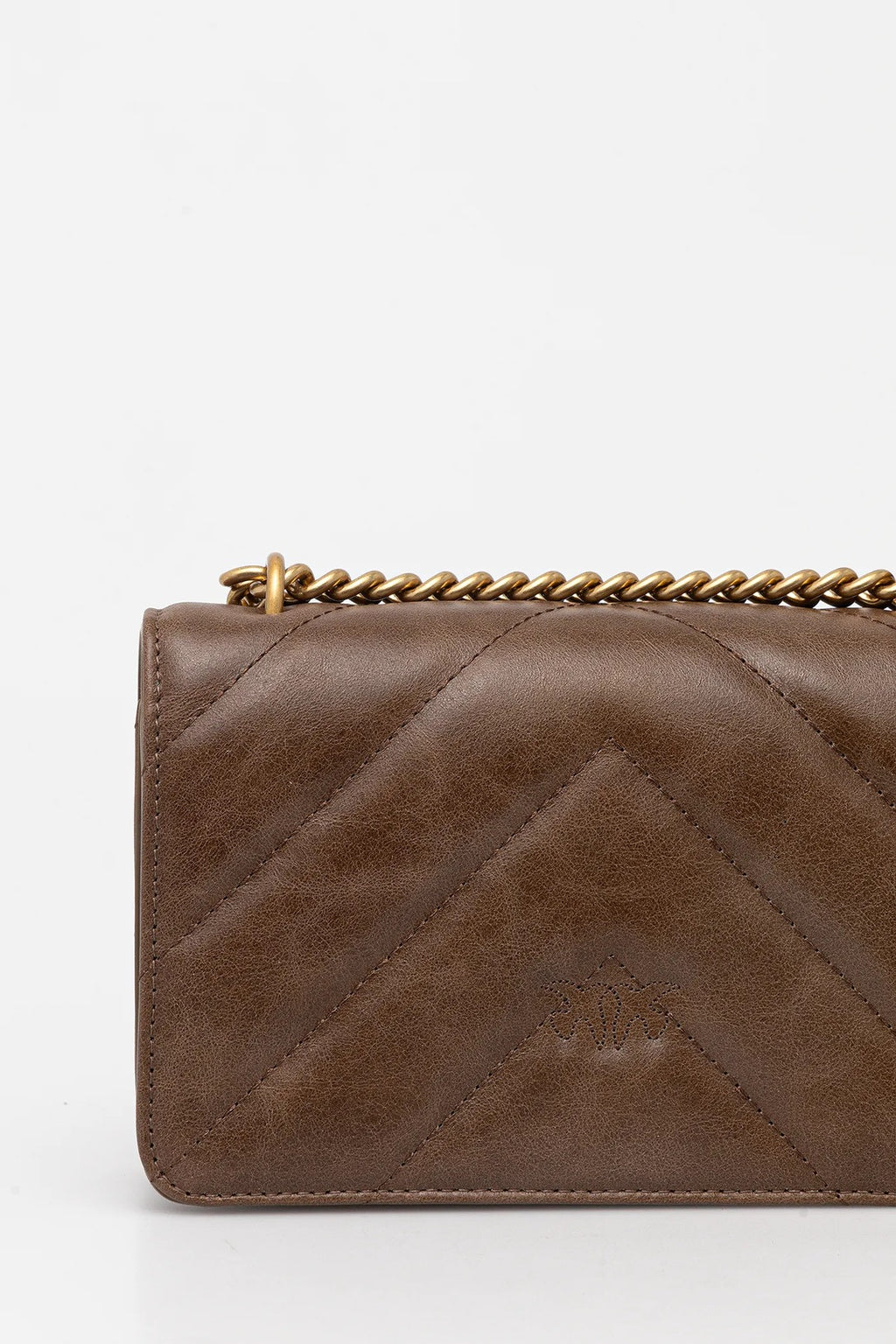 Borsa Pinko Love Bag Marrone
