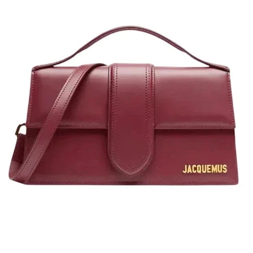 Borsa Jacquemus Grand Bambino Bordeaux