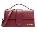 Borsa Jacquemus Grand Bambino Bordeaux