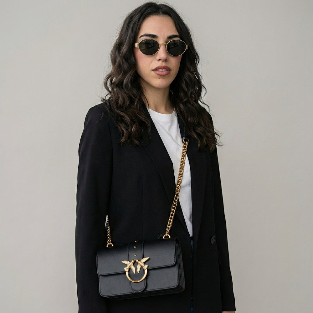 Borsa Pinko Love Bag One Oro